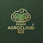 DALL·E 2024-08-02 20.06.06 - A high-resolution logo of 'AgroCloud' digital platform with a cloud and leaf icon integrated with digital circuit lines, exactly like the original des